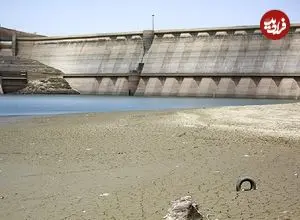 عکس؛ وضعیت یک سد مهم کشور پس از بارش‌ها؛ ذخیره‌ی آب مناسب شد