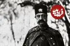 عکس| سفر زمان؛ ناصرالدین شاه و ملیجک در باغ عمارت سرخه‌حصار