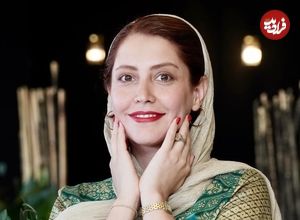 عکس؛ سفر زمان؛ «طوبی هامون» (سریال طوبی) در کنار همسرش در جشن تولد پسرش؛ سال 1402