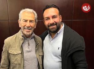 عکس| سفر در زمان؛ دورهمی «فرامرز قریبیان» با جمعی از دوستان؛ سال 43
