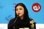 عکس| سفر زمان؛ گریم متفاوت «آزاده صمدی» در پشت‌صحنه یک تئاتر؛ سال 98