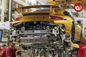 ببینید| مراحل طراحی و تولید خودروی افسانه ای پورشه 911 GT3 در کارخانه