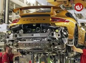 ببینید| مراحل طراحی و تولید خودروی افسانه ای پورشه 911 GT3 در کارخانه