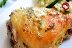 مرغ مارینه یونانی ؛ غذایی فوری برای وضعیت جنگی + روش تهیه