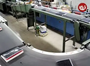 ببینید| مراحل دیدنی تولید انبوه کتاب در کارخانه ای پیشرفته در کره جنوبی