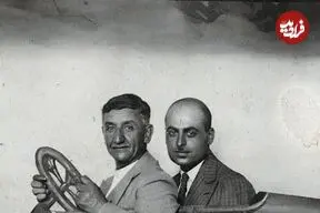 عکس| سفر زمان؛ یک عکس آتلیه‌ای جالب از هواپیماسواری در یک قرن قبل