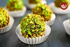 طرز تهیه شیرینی ملکه پسته