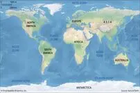 (تصاویر) نقشه جهان یک غلط بزرگ است