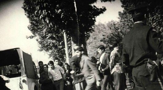 (عکس) خوش و بش ریچارد نیکسون با محمدرضا پهلوی که زمینه ساز یک اعتراض تاریخی شد 
