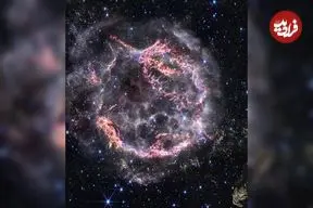عکس روز ناسا از درخشش بقایای ابرنواختر