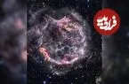 عکس روز ناسا از درخشش بقایای ابرنواختر