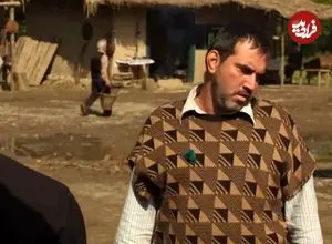 عکس| سفر در زمان؛ «جاوید و غلام» در حال استراحت در پشت صحنه «سریال سوجان»