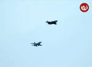 عکس| در آسمان ترکیه: قزل‌اِلما با اف۱۶ آزمون تاریخی را پشت سر گذاشت