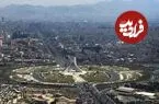 عکس| سفر زمان؛ منظرۀ شهر تهران از روی پشت‌بام شمس‌العماره؛ 140 سال قبل