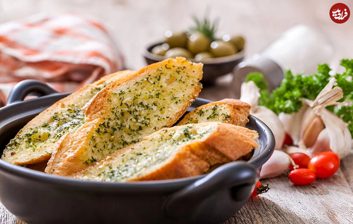 طرز تهیه نان سیر رستورانی به ۵ روش خوشمزه
