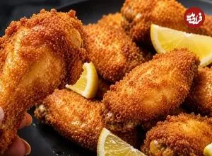 ببینید| طرز تهیه بال مرغ سوخاری با سس مخصوص در 15 دقیقه