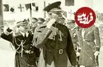 عکس| سفر در زمان؛ «رضاخان» در مراسم سلطنتی سلام در حضور احمدشاه؛ اوایل دهه 1300