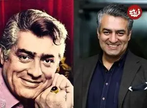 عکس| سفر در زمان؛ «سام نوری، خواهر زاده فردین» در 40 سالگی و در کنار مهران مدیری؛ سال 93