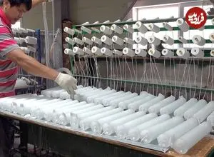 ببینید| فرآیند تولید انبوه شمع های بزرگ در کارخانه ای در کره جنوبی