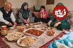 ببینید| غذای روستایی در ایران؛ پخت خورشت خلال بادام در روستایی زیبا