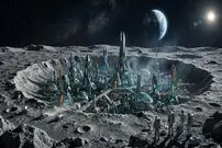 یوفولوژیست‌ها می‌گویند یک شهر فرازمینی در ماه وجود دارد!