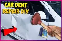 (ویدئو) یک روش جالب و ساده برای تعمیر فرورفتگی ماشین با وازلین و تلمبه توالت