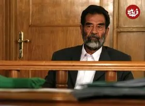 عکس| سفر در زمان؛ «صدام حسین» در حال نماز خواندن در اسکندریه؛ سال 1368