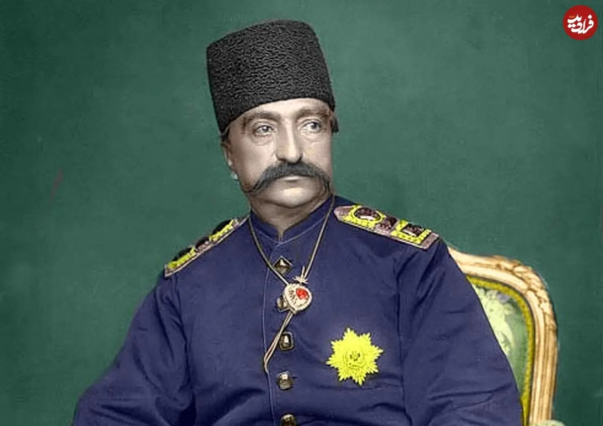 عکس| سفر به تاریخ؛ گروه موسیقی در میدان توپخانه در مراسم «تشییع جنازه ناصرالدین شاه»