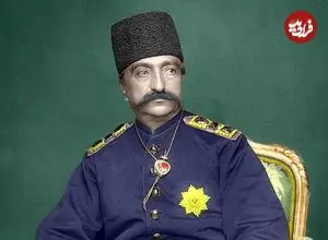 عکس| سفر به تاریخ؛ گروه موسیقی در میدان توپخانه در مراسم «تشییع جنازه ناصرالدین شاه»