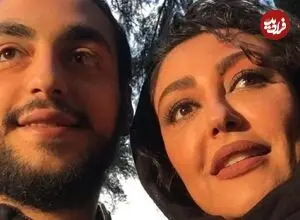 عکس| سفر زمان؛ «فریبرز عرب‌نیا و شقایق فراهانی» در پشت صحنه فیلم پروانه‌ای در باد؛ سال 82