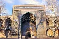 عکس| سفر زمان؛ تصویری از «مدرسه چهارباغ» در دوران قاجار