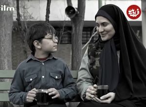 عکس| سفر در زمان؛ «مامان صدیقه» سریال بچه مهندس در 2 سالگی؛ سال 1370