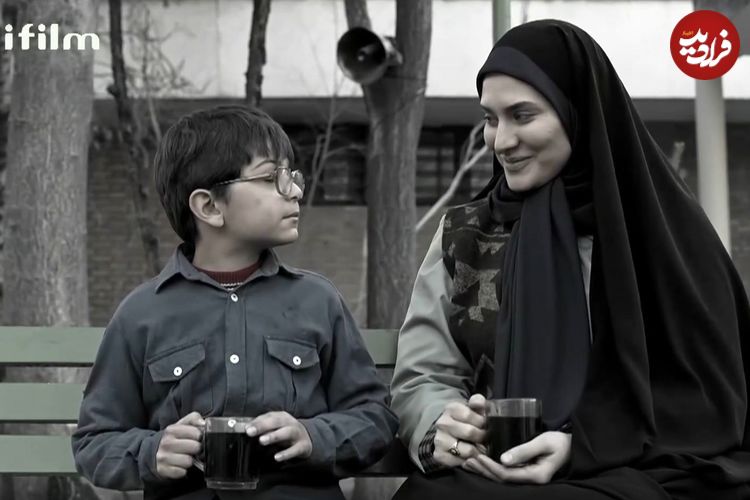 عکس| سفر در زمان؛ «مامان صدیقه» سریال بچه مهندس در 2 سالگی؛ سال 1370