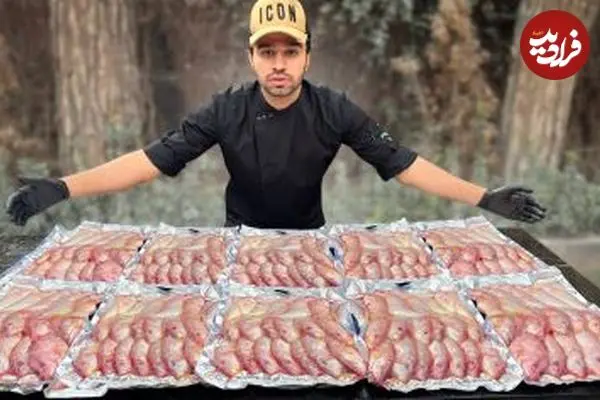 ببینید| غذای خیابانی در ایران؛ تهیه غذا با 200 ماهی سرخو توسط یک سرآسپز مشهور