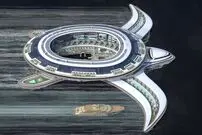 (تصاویر) پنجیوس؛ کشتی تفریحی عربستان سعودی به شکل لاک پشت