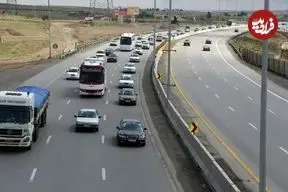 عکس| سفر به ایران قدیم؛ «جاده قم به اصفهان وقتی خاک بود»؛ سال 1330