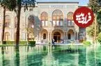 عکس| سفر زمان؛ غذا دادن به مرغابی‌های کاخ گلستان در دوران قاجار