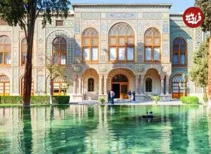 عکس| سفر زمان؛ غذا دادن به مرغابی‌های کاخ گلستان در دوران قاجار