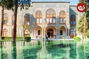 عکس| سفر زمان؛ غذا دادن به مرغابی‌های کاخ گلستان در دوران قاجار