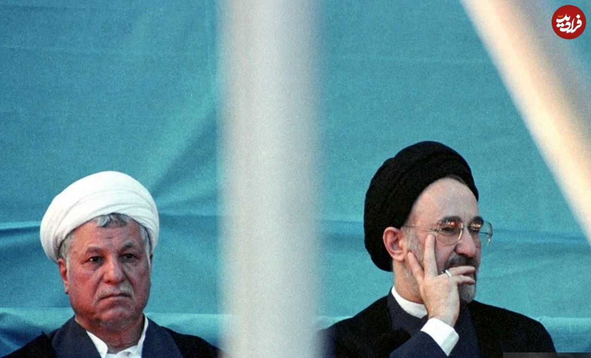 عکس؛ سفر در زمان؛ «هاشمی رفسنجانی و خاتمی» در مراسم افتتاحیه مجلس ششم؛ سال 79