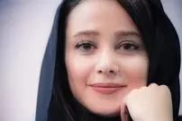 (عکس) تیپ و استایل ساده و مشکی الناز حبیبی در یک مراسم