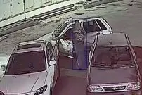 ببینید؛ سرقت مزدا ۳ در محدوده درب غربی استادیوم آزادی در عرض کمتر از یک دقیقه 