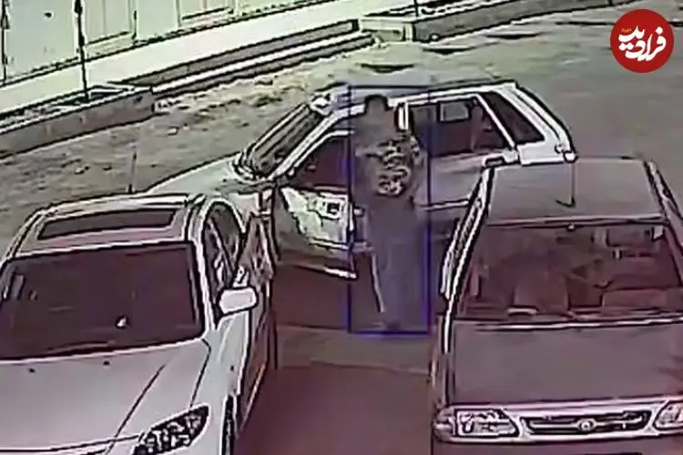 ببینید؛ سرقت مزدا ۳ در محدوده درب غربی استادیوم آزادی در عرض کمتر از یک دقیقه 