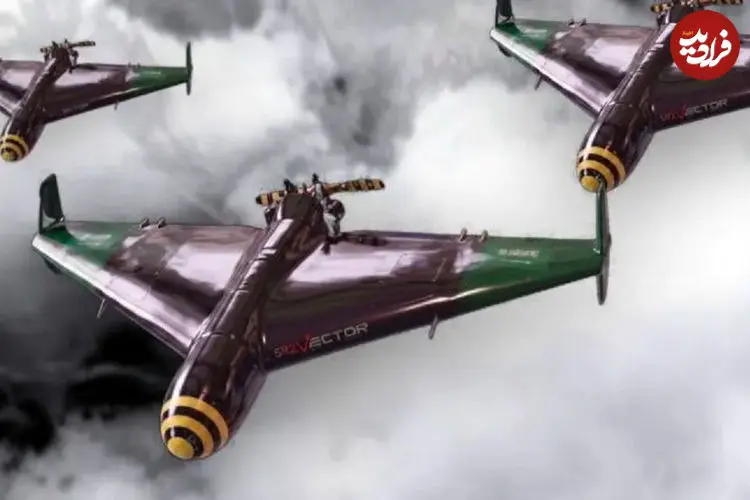 عکس| عربستان سعودی از پهپاد انتحاری دوربرد «SKYWASP» رونمایی کرد