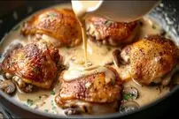 ببینید| طرز تهیه یک غذای آلمانی با 600 گرم ته ران مرغ در 30 دقیقه