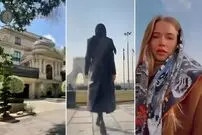(ویدئو) فارسی حرف زدن زن مدل روس ساکن ایران که مورد توجه کاربران قرار گرفت 