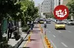 عکس| سفر به تهران قدیم؛ تصویری از یکی از خیابان‌های تهران در سال 1317
