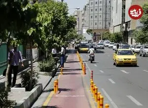 عکس| سفر به تهران قدیم؛ تصویری از یکی از خیابان‌های تهران در سال 1317