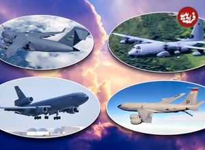(تصاویر) ۵ فروند از بهترین هواپیماهای سوخت رسان جهان؛ از KC-46 Pegasus تا Il-78 Midas