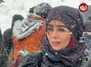 عکس| سفر در زمان؛ «مهیار، روژان و سلمان» در پشت صحنه سریال نون خ؛ سال 1402